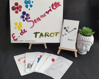 Elisabeth de Senneville Illustrated Tarot 44 Watercolor Cards RMN Dusserre