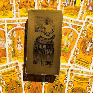 Enoil Gavat Tarot Deck • First Edition 1978 • Giorgio Tavaglione • Vintage Esoteric Tarot • 78 Cards + Booklet