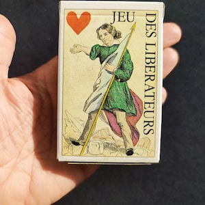 The Liberators Tarot by Baptiste Paul Grimaud – Sealed New – Maitre Cartier Paris 1986 – JMS France Cards Edition