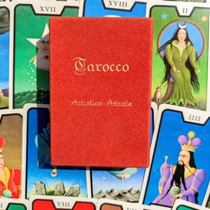 Vintage Tarot Deck – Tarocco Aritisco Astrale – 78 Cards – Fergus Hall – Divination, Astrology, Collector’s Item”