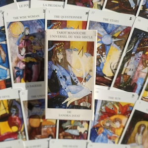 Tarot Manouche Universel du XXIe Siècle - Sandra Jayat 2002- 22 Arcanes Majeurs Rares Divinatoires