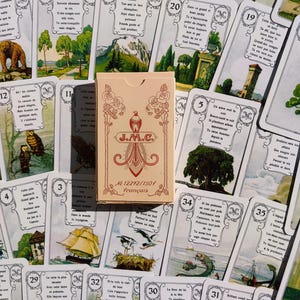 Jeu Divinatoire Petit Lenormand – Mueller & Cie – 36 Cartes Vintage – Édition Française – Oracle Suisse