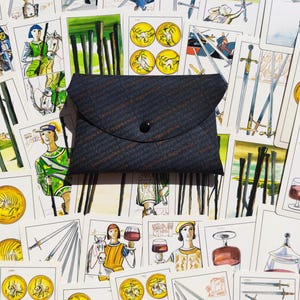 Jeu de cartes Rina Ferri – Édition vintage Banca Popolare di Reggio Emilia – 40 cartes illustrées – Italie