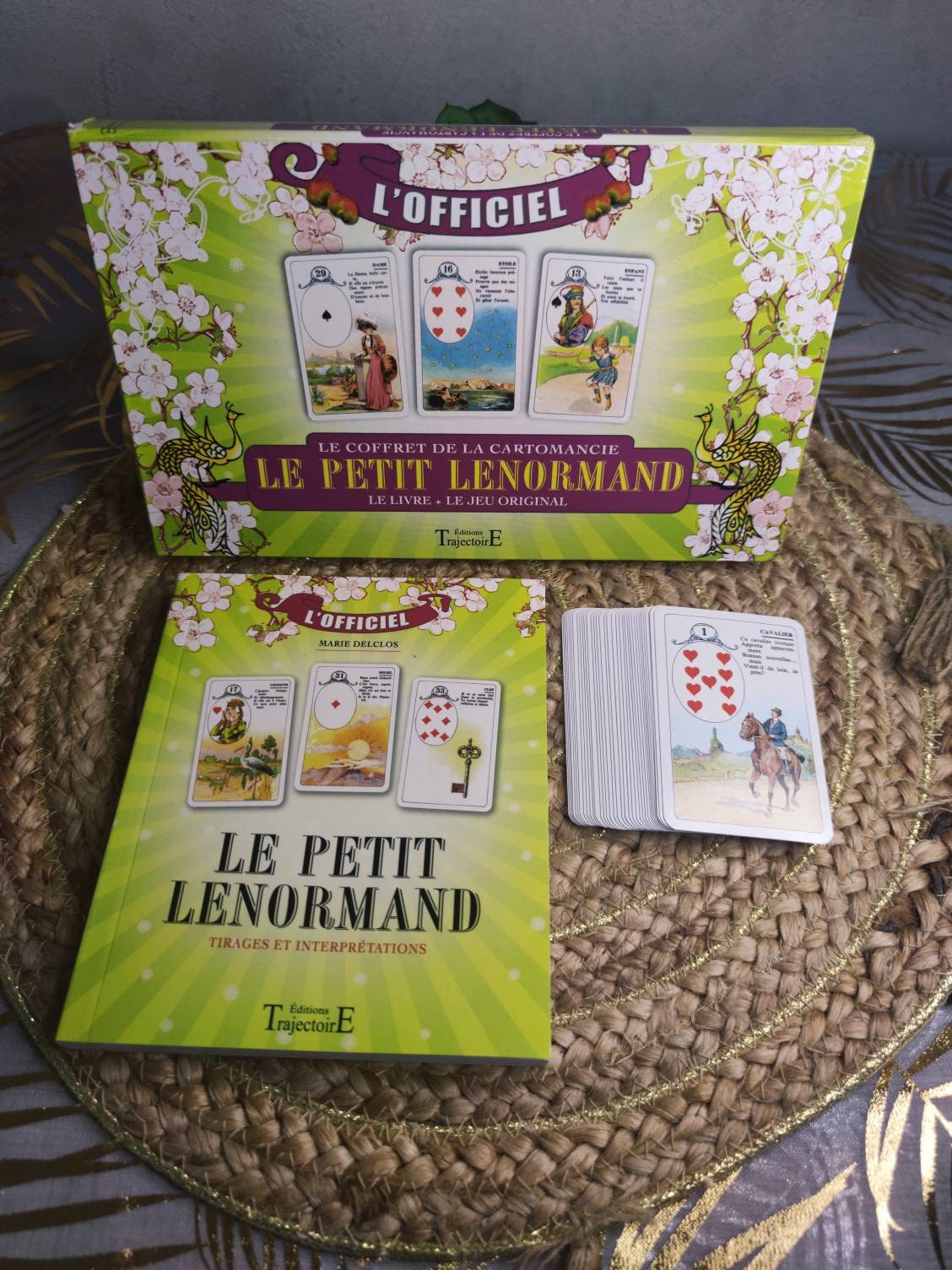 Cartomancy Box Le Petit Lenormand 2013.rare. Complete Book and