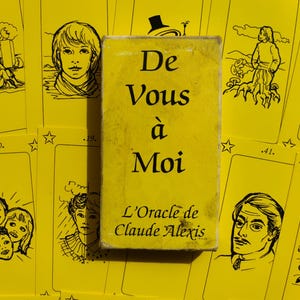 De Vous à Moi Oracle • Claude Alexis • Rare First Edition • 42 French Cards + Guide • Intuitive Divination Deck • Esoteric Tarot