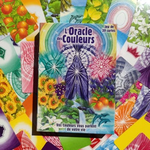 L'Oracle des Couleurs 2000 - Jeu Divinatoire de 39 Cartes - Développement Personnel et Créativité - Edition Rare
