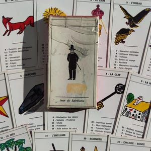 Oracle Spirite de Mariana 1973 – Jeu Rare 32 Cartes – Édition Limitée à 100 Exemplaires