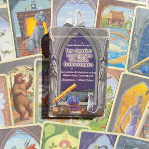 Jeu Divinatoire Français – Cartes Mystiques Mlle Lenormand 2005 – Oracle Vintage Complet de 36 Cartes