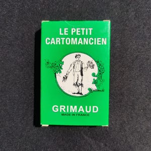 Le Petit Cartomancien (The Little Cartomancer) – New Sealed French Fortune Telling Deck – Vintage Grimaud / France Cartes