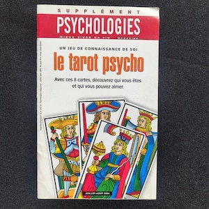 Psychologies 2004 + Jeu 8 Cartes « Qui êtes-vous ? » – Rare et Complet