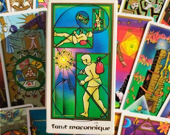 Masonic Tarot Jean Beauchard – Rare 1987 Edition – Esoteric Tarot