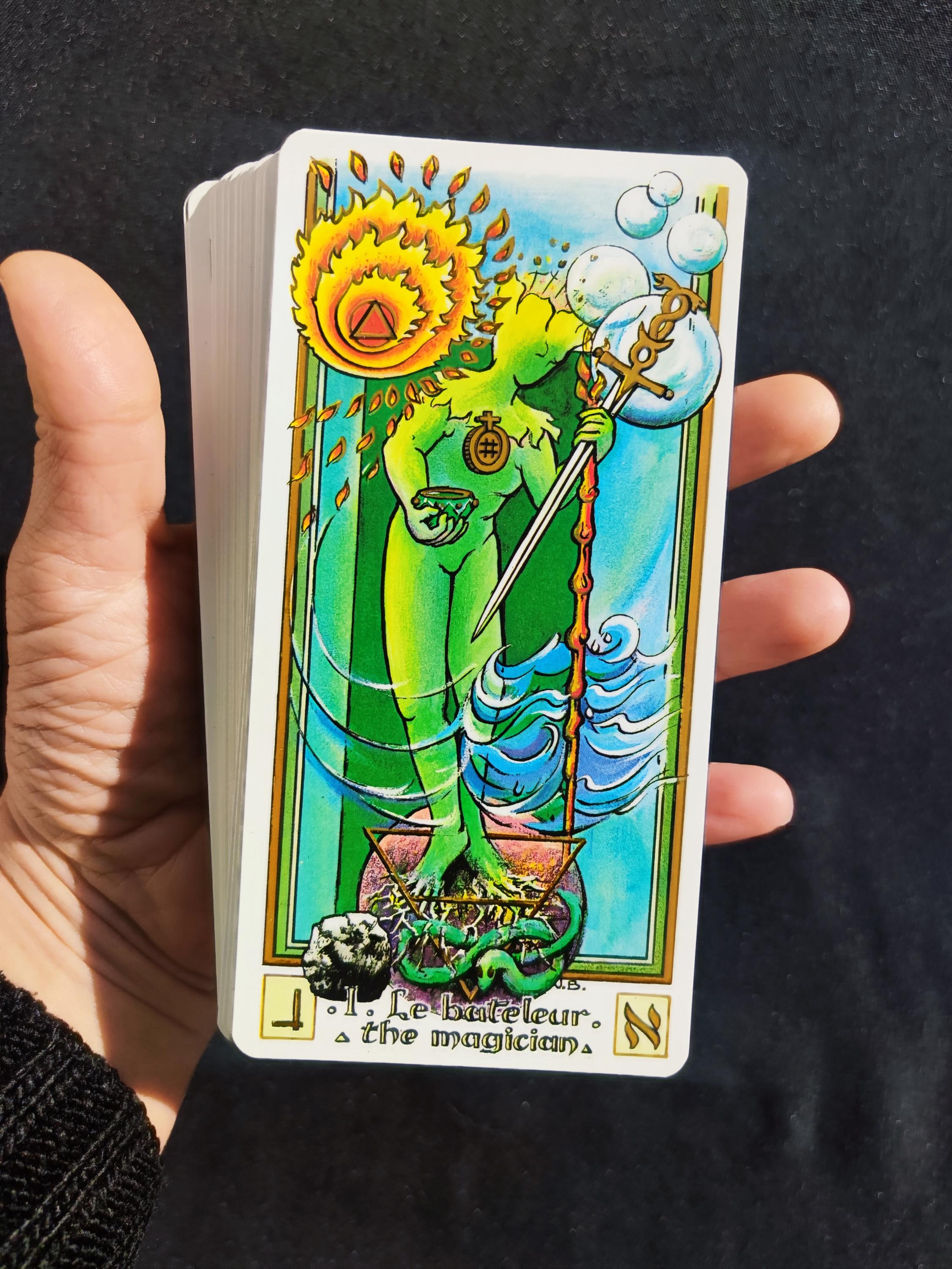 Masonic Tarot Jean Beauchard – Rare 1987 Edition – Esoteric Tarot