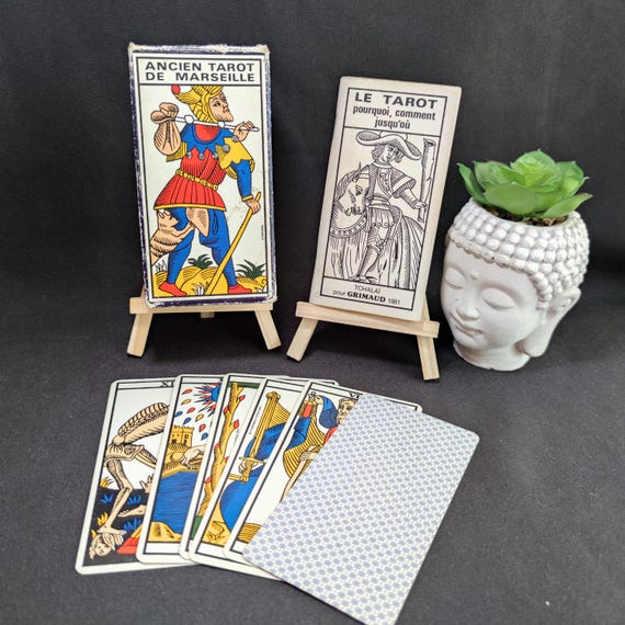 Vintage Tarot De Marseille Tchalaï 1981 – Rare French Edition | 78