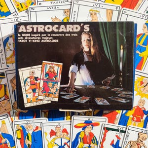 Jeu Astrocard’s 1980 • Tarot et Astrologie • Frédéric Maisonblanche • Rare Vintage Divinatoire S.M.I.R. Tourcoing
