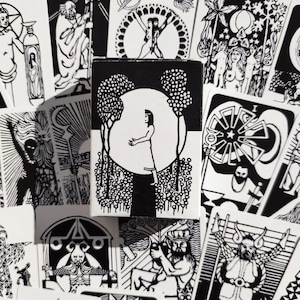 Le Tarot Psychologique 3ème Édition 1993 – Dr. Denise Roussel – Outil Psychologique Unique – Vintage – Jeu Complet de 78 Cartes