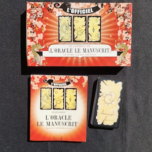 Oracle Divinatoire "Le Manuscrit" 2019 • Coffret Complet • Gérard Barbier • 43 Cartes • Rare & Français