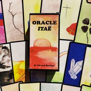 Oráculo Itaë Gérard Barbier – Raro jogo divinatório numerado – 79 cartas + livreto em francês