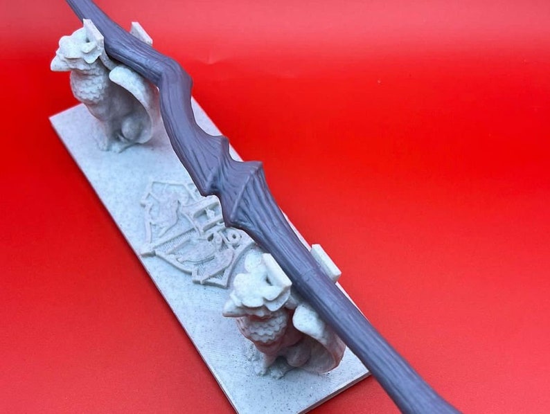 Hogwarts Wands With Stand 3D Resin Printed Etsy