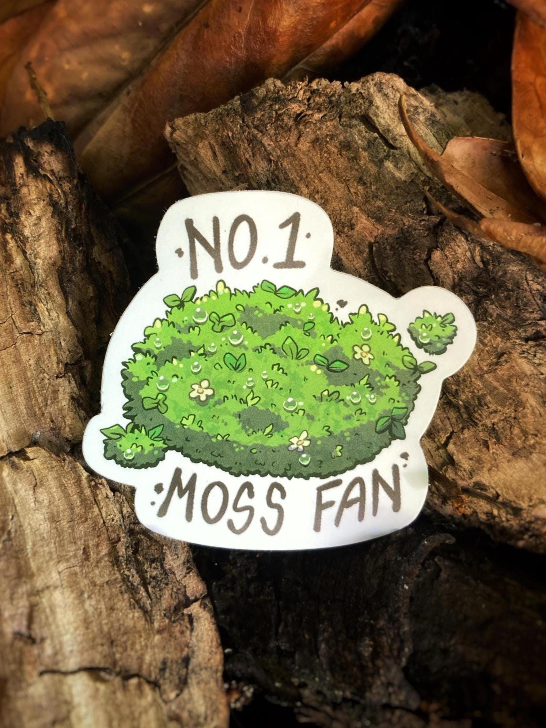 Moss Sticker - Etsy