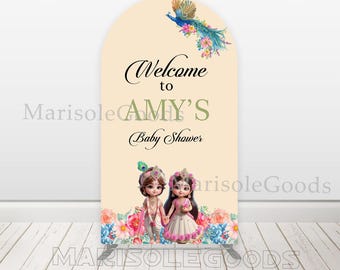 Krishna achtergrondhoes babyshower, Indiaas thema Chiara Arch