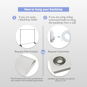 Pole Pocket or Grommets
