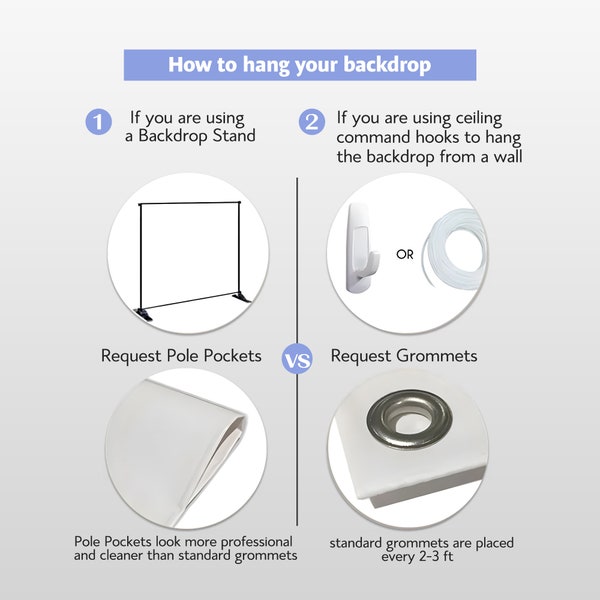 Pole Pocket Backdrop Etsy