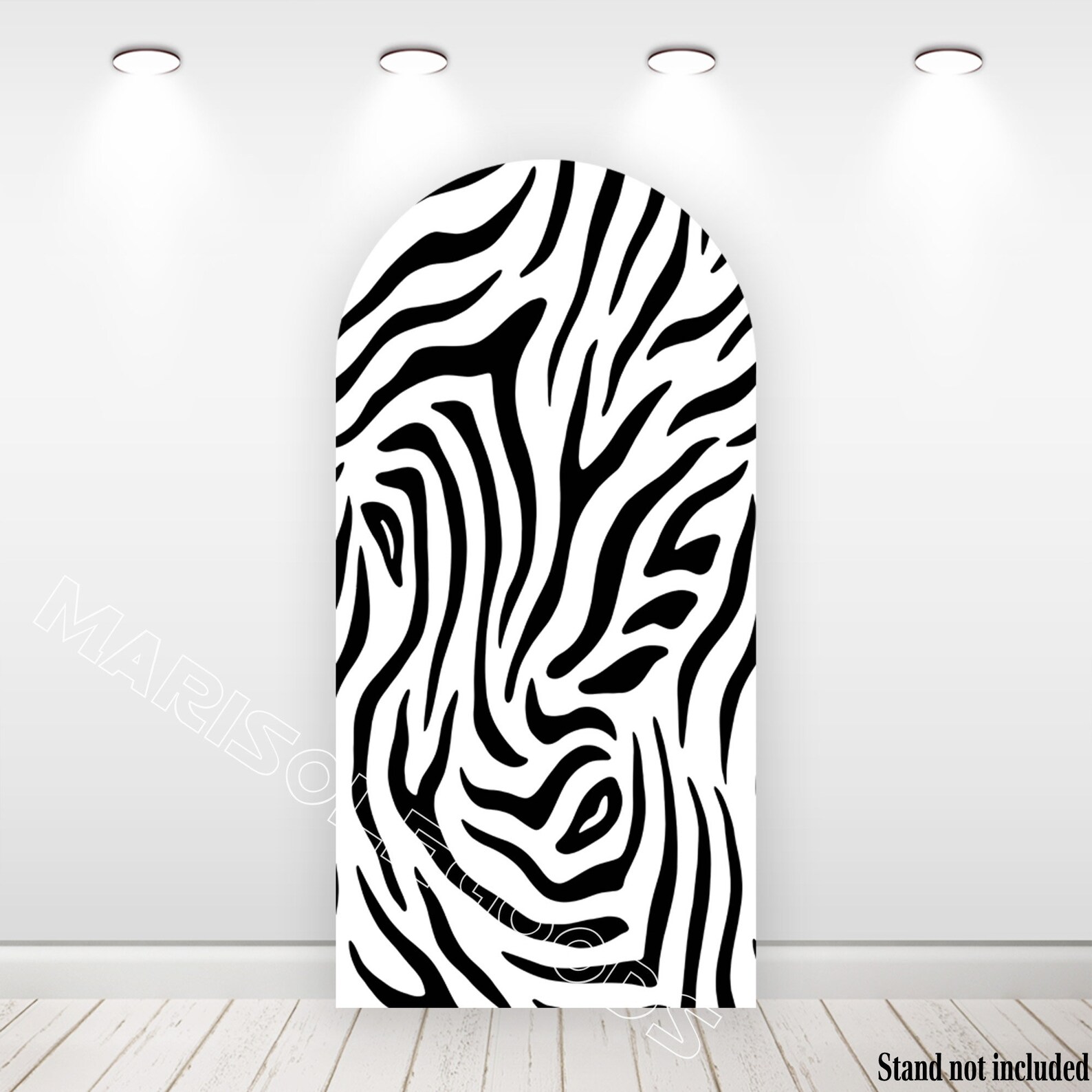 Zebra Arch Wild One Safari Arch Backdrop Cover, Leopard, Zebra, Giraffe Print - Etsy