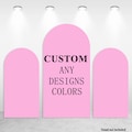 Custom Arch Backdrop Covers Personalized Any Colors Patterns Pictures Texts Double-sided Fabric Chiara Cover Print Your Picture Link product logo