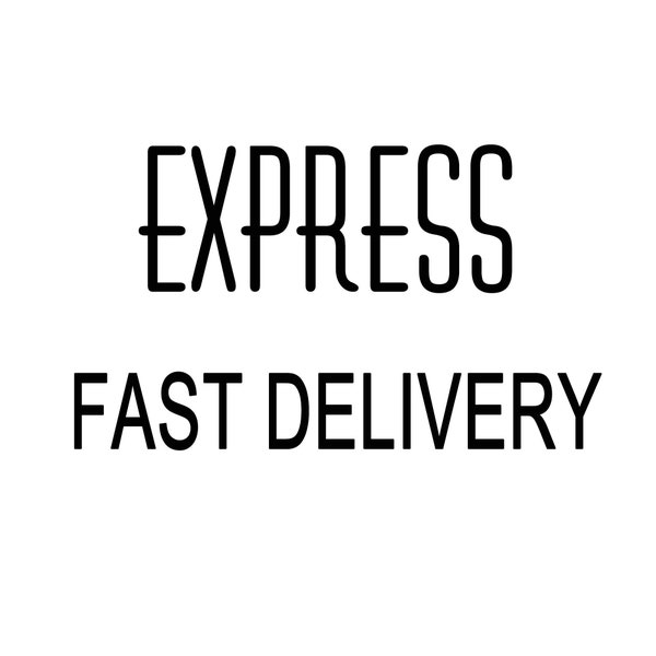 Express 3-6 days fast shipping,rush your order