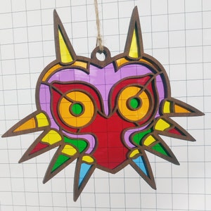 Majora's Mask Acrylic Window Hanger (Legend of Zelda)