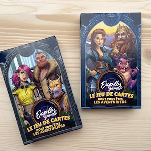 Explor Games® le Jeu de Cartes - Pack duo (prêt à jouer)