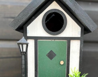 Tudor Style bird nesting box