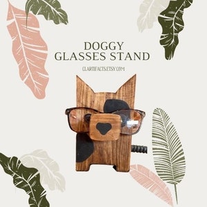 Handmade wooden glasses/eyeglasses holders
