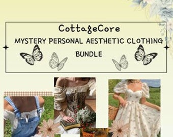 Personal Cottagecore aesthetic mystery thrifted vintage clothing bundle
