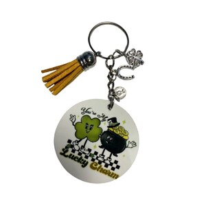 Lucky charm hotsell keychain