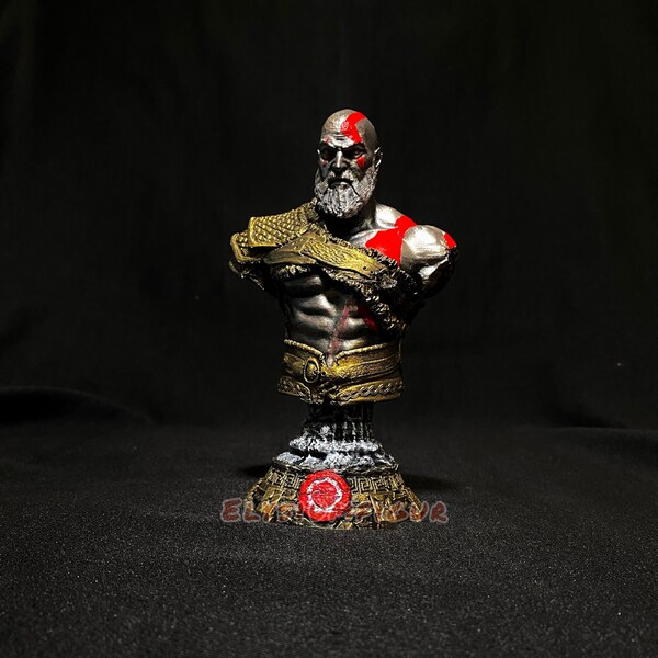 God of War Statue Etsy