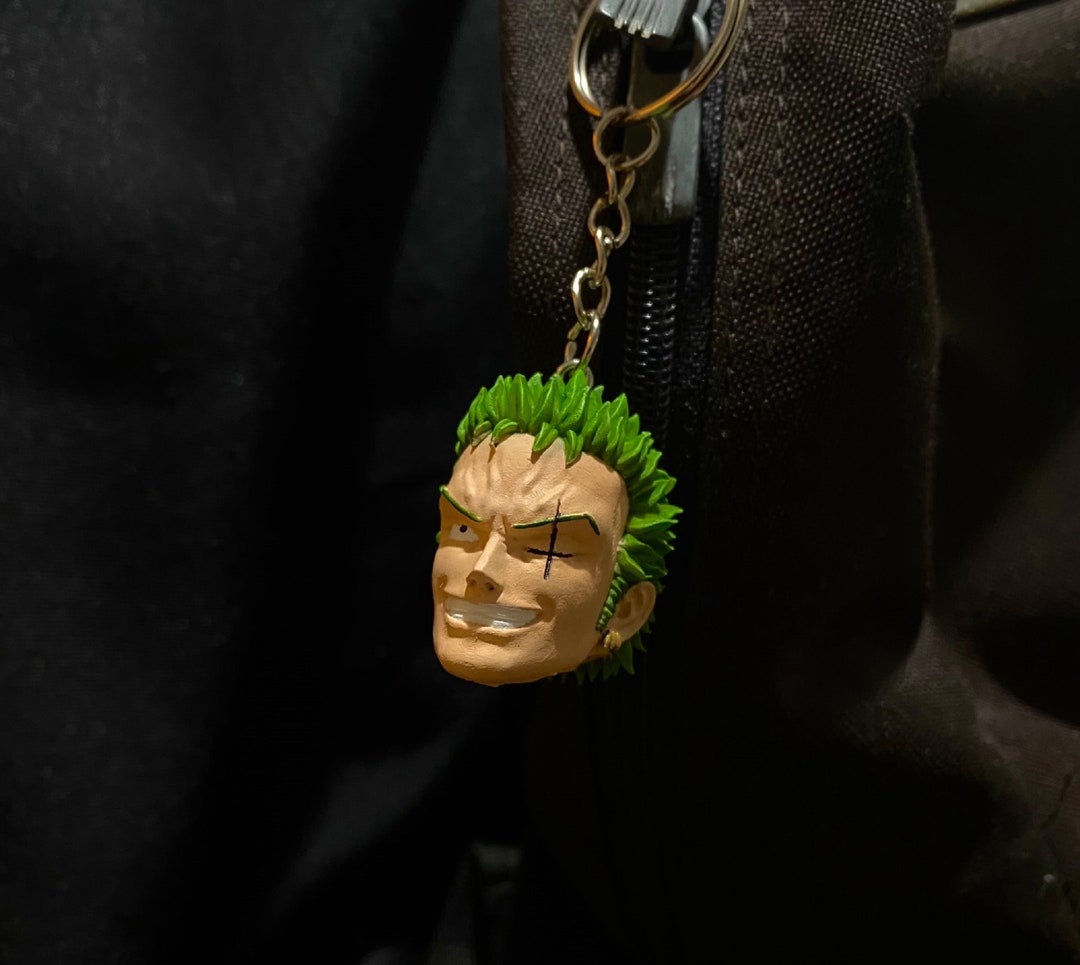 Roronoa Zoro Keyring One Piece Keychain Roronoa Keychain One Piece