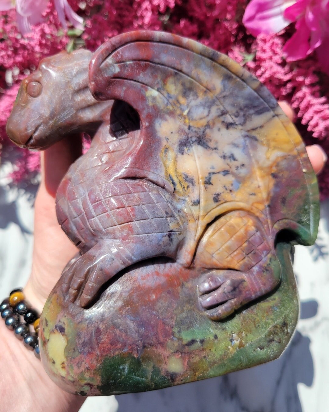 Ocean jasper dragon