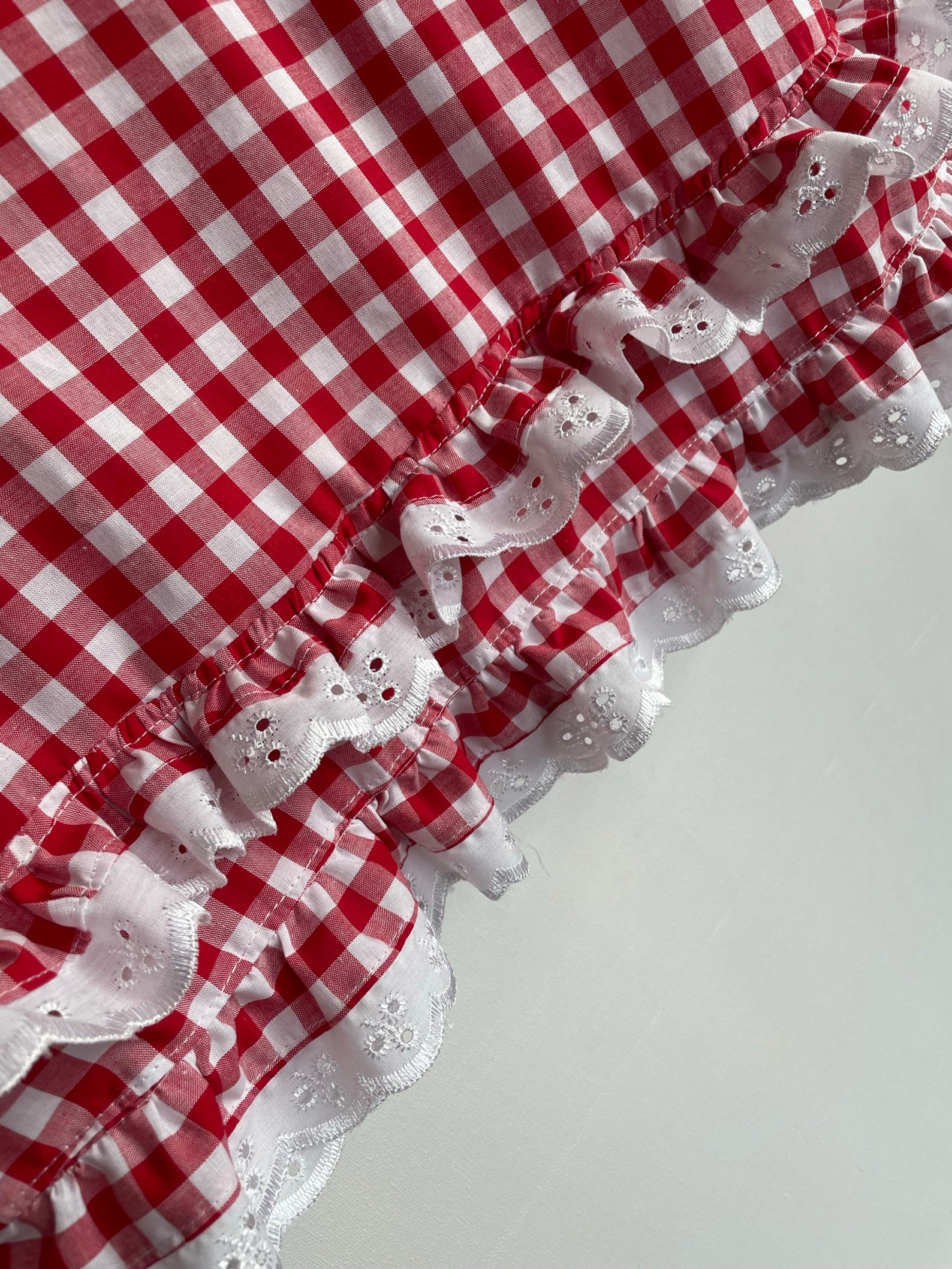 Eliza Pleated Skirt Gingham