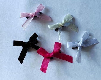 5pcs Ballet Mini Bow Hair Clips,Bowknot Hair Clips Bow  Hair Clips Hair Accessories Y2k Hair Clips Clips Bangs Hair Clips Hair Styling