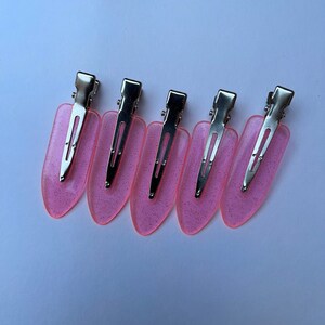 5pcs Hair Clip ,No crease Hair Clips for ladies, No Bend Hair Clip/Hair Accessories, for styling bangs , Duck Hair Clip, Makeup applicator. image 3