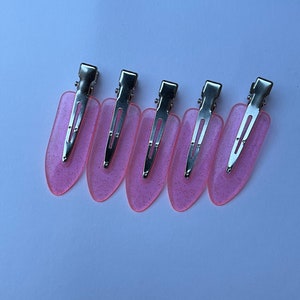 5pcs Hair Clip ,No crease Hair Clips for ladies, No Bend Hair Clip/Hair Accessories, for styling bangs , Duck Hair Clip, Makeup applicator. image 4