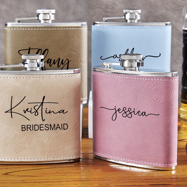 Personalized Flask Etsy