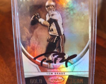 Gold Tom Brady Card - Etsy