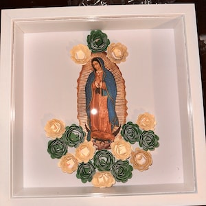 Virgen De Guadalupe Shadow Box