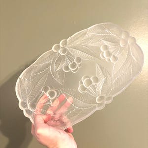 Mikasa Crystal Bountiful Hors’douvre Tray