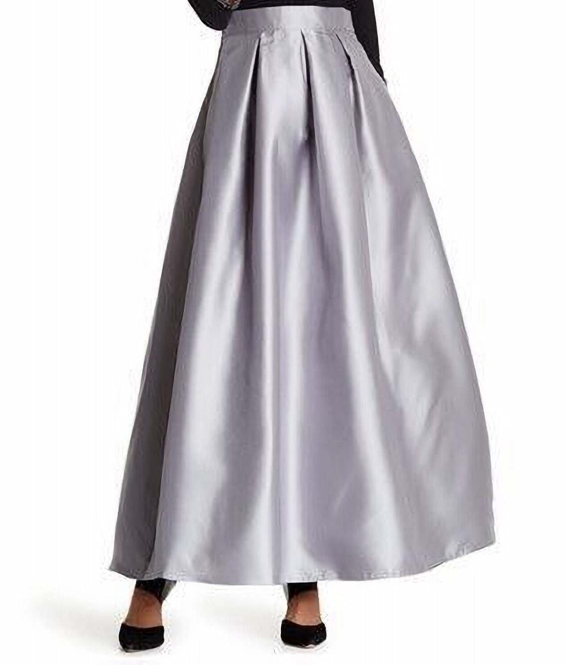 Taffeta Maxi Skirt/taffeta Skirt/elegant Long Skirt/christmas Etsy