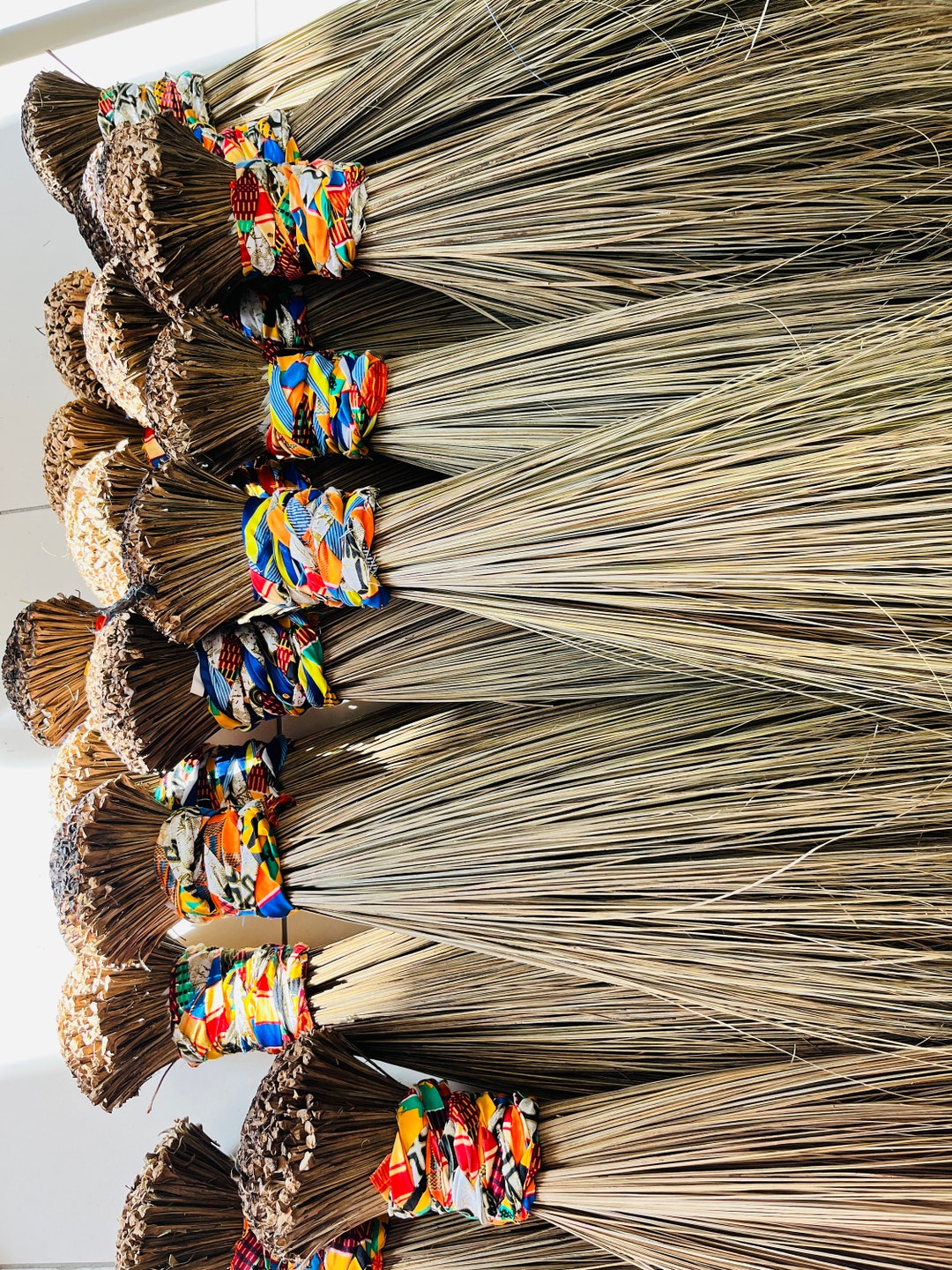 Authentic African Broom With Decorative Bow Perfect for Ceremonies Made in Africa Best Seller Etsy