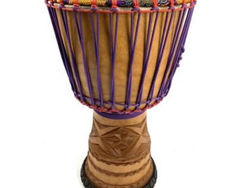 Master African Drum -  13.25in / 33.6cm - Guinea Djembe – Trieste