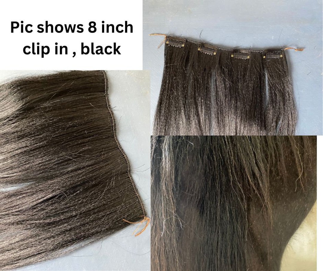 Fake Horse Hair Clip in Mane Extension Life Like Fake It Etsy